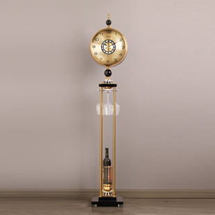 座钟轻奢创意表 时钟大气时尚 落地钟家用立式 欧式 钟表客厅摆件美式