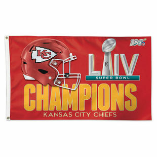 酋长队旗帜NFL Kansas Chiefs champions Flag亚马逊WISH City