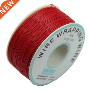 Red 05m 0.25mm Cable Wrapping Wire 0AWG