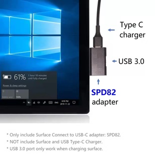 Pro3456 charger Book adapter usb Surface Type spd80
