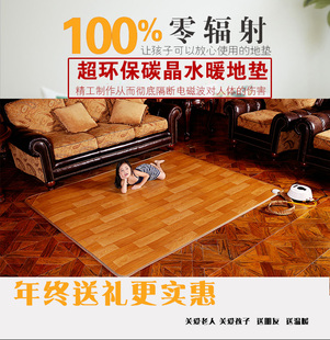 韩国进口韩一水暖地垫双人移动电热地毯地热垫家用水循环床垫褥子
