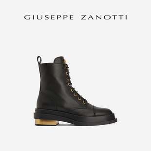 明星同款 Giuseppe GZ女士时尚 潮酷皮革短靴马丁靴 Zanotti