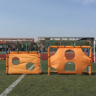 幼儿园足球门框儿童家用折叠足球门户外训练比赛4人制小足球球门