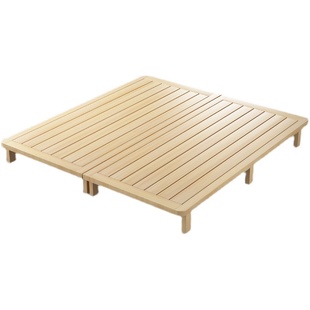 床垫排骨架硬板木板实木折叠双人家用两用多功能