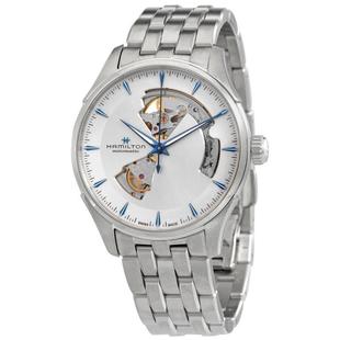 汉密尔顿Hamilton 2024新款 男表专柜正品 银色钢带机械表瑞士腕表