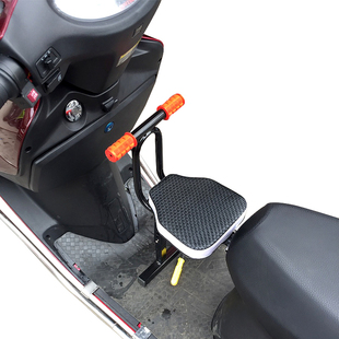 电瓶车前置儿童座椅可折叠踏板车电动车摩托车宝宝婴儿小孩车坐椅