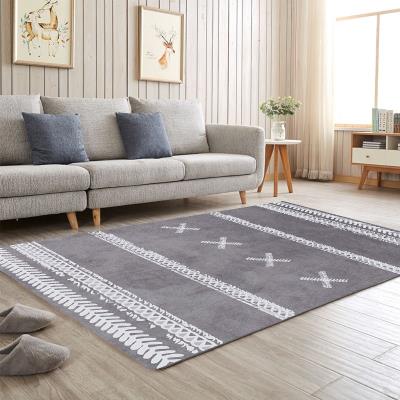 沙发地毯北欧民族风客厅地毯美式 复古地毯客厅茶几垫沙发卧室床边