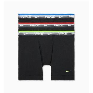 耐克男运动短裤 平角裤 Nike 弹力舒适透气百搭轻质正品 KE1167 3条装