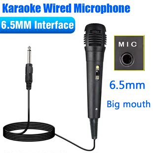 Home Speaker Trolley Karaoke Microphone Microp 6.5mm