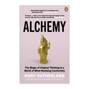 进口英语原版 英文版 英文原版 罗里·萨瑟兰 创意有魔力 Alchemy 如何想出好点子 书籍