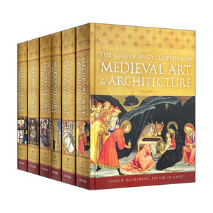 英文版 Encyclopedia Art 英文原版 书籍 The 格罗夫中世纪建筑艺术百科全书 and Medieval Grove Architecture 进口英语原版