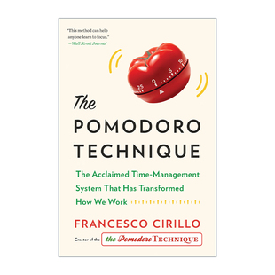Pomodoro 进口英语原版 精装 番茄工作法 间歇高效率 The Cirillo Francesco 英文版 书籍 英文原版 Technique