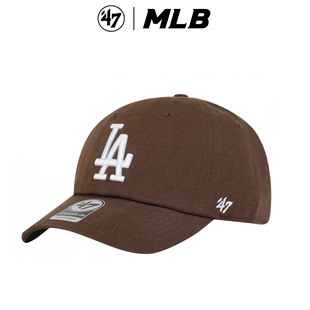 LA刺绣 47Brand 美国MLB棒球帽鸭舌帽mlb帽子软顶NY