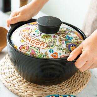 砂龙砂锅炖锅家用燃气耐高温炖汤砂锅日式 陶瓷煲汤养生干烧大沙锅