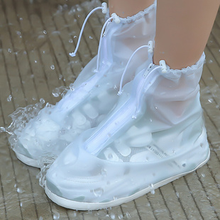 防水雨靴雨鞋 防雨成人男女防滑加厚耐磨儿童硅胶雨鞋 套中高筒水鞋