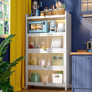 新款 可移动夹缝收纳柜子厨房冰箱缝隙边柜落地置物架客厅卧室储物