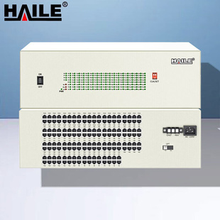 HAILE海乐数字电话光端机128路纯电话 20路磁石电话对讲音频单模