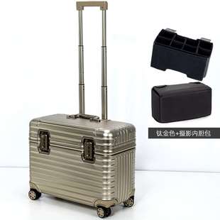 正品 铝镁合金拉杆箱商务摄影箱行李箱女男旅行箱21寸登机箱20寸密