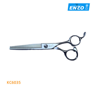 男发牙剪 V齿 特价 35% KC6035 牙剪 去发量30 打薄剪