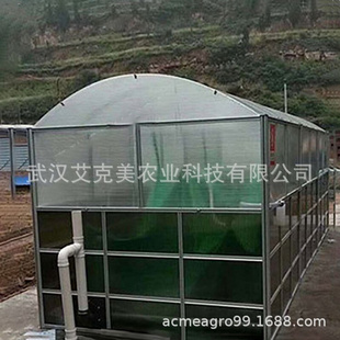 农用农村太阳能沼气池3 1000立方养殖场粪水处理设备沼气储气池