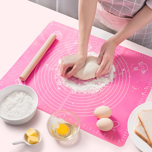 魔幻厨房家用食品级加厚面板硅胶揉面垫包饺子烘焙案板防滑擀面垫