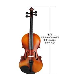 高档Snowpine斯洛帕尼MV100小提琴成人 初学者儿童乐器练习