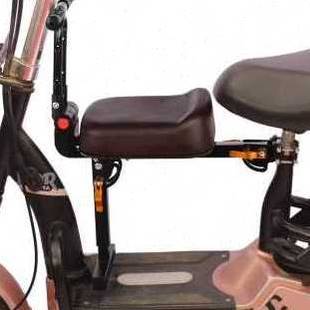 厂销新款 小型电动车儿童安全座椅电动自行车折叠宝宝座椅前置加厚