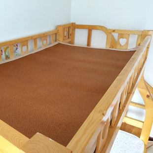 销双层床凉席子儿童床高低床冰丝席双面席成人上下铺木床上下床品