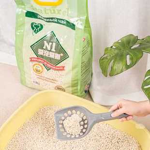 萌宠儿 N1天然原味 绿茶玉米猫砂除臭结团环保可冲水6.5kg