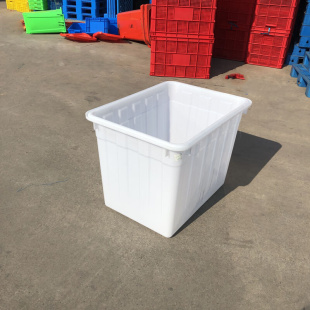 定制加厚大号长方形塑料养殖箱200L水箱牛筋水箱储物整理收纳水箱