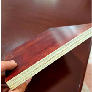 新款 建筑模板木板厂家直销酚醛胶红板黑板防水模板工地木工板高层