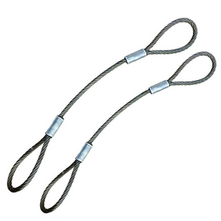 30mm 钢丝绳吊具 压扣插编28 起重工具 双扣钢丝绳 钢丝绳吊索具