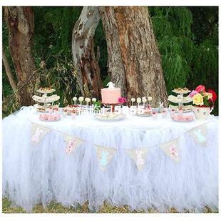 Shower Table Tulle Baby Decoration for Skirts High 网红Tutu