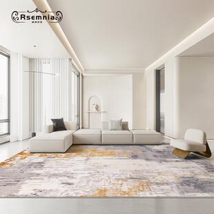 现代简约地毯客厅高级轻奢茶几地垫北欧房间床前毯可定制新款 高级