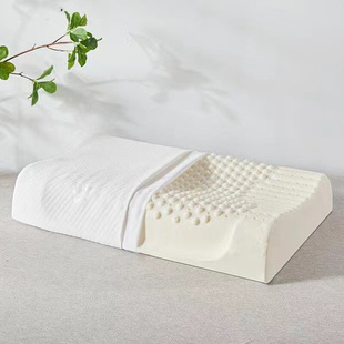 泰国天然乳胶枕儿童乳胶枕芯礼品礼盒橡胶枕护颈硅胶枕头