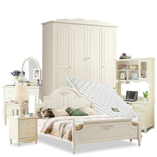 卧室家具组合套装 全屋双人大床结婚用单人床儿童房衣柜家用主卧床