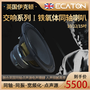 进口伊克顿同轴喇叭10 15吋全频单元 发烧级hifi扬声器天朗音箱
