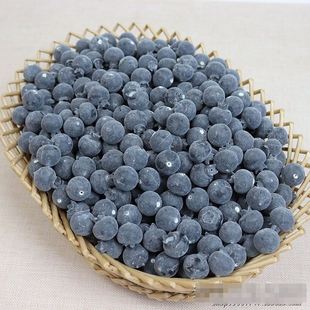 现货速发仿真蓝莓粒假水果模型蓝莓果水摆档蓝居果件耳环装 饰原干
