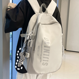 法国Cherrie Kins大容量书包百搭双肩包大学生运动电脑包休闲背包