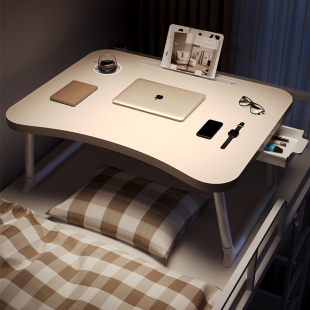 床上小桌子折叠桌书桌笔记本办公学习电脑桌床上桌懒人桌飘窗大学