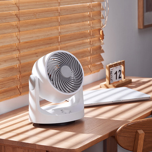 fl空气循环扇家用小型卧室静音涡轮风扇台式 对流桌面摇头电风扇