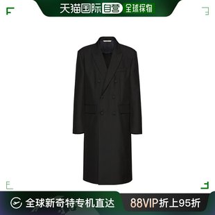 99新未使用 香港直邮VALENTINO 翻领双排扣大衣 Men 23SS
