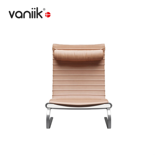 vaniik 北欧经典 家用阳台休闲躺椅PK20意式 单人设计午休沙发椅