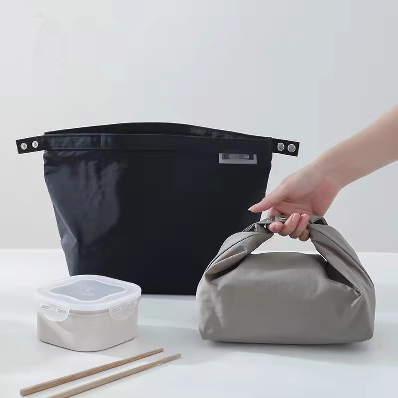 日式 饭盒手提包手拎便当袋饭盒袋子保温袋餐包饭包手提带饭上班族