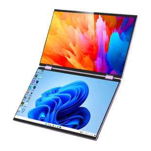 双屏便携显示器15.6英寸可折叠一体式 副屏分屏电脑外接屏幕