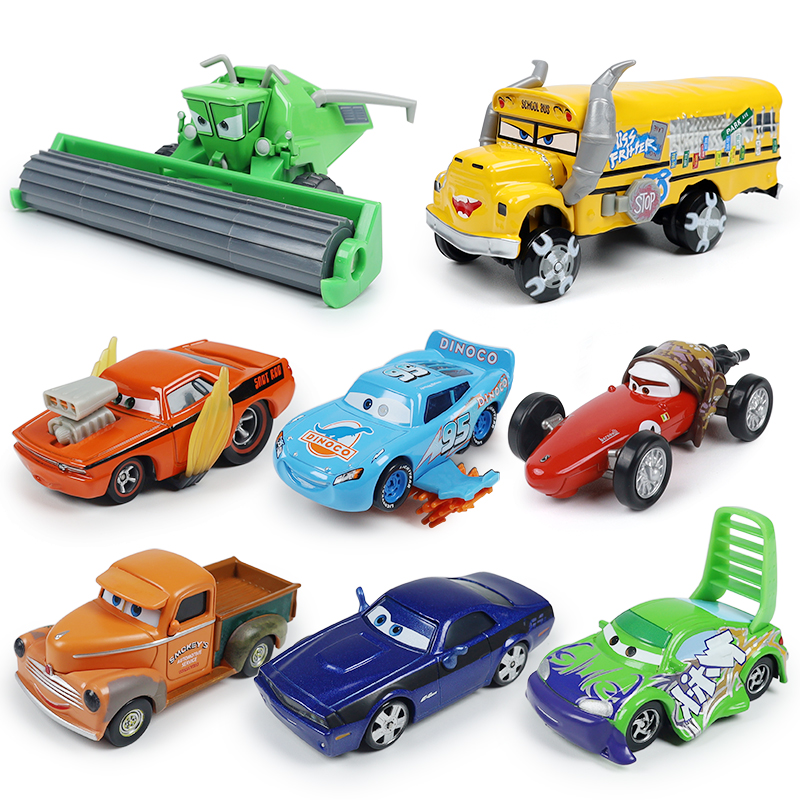 赛车汽车总动员儿童合金车玩具闪电麦昆板牙车王路霸86惯性车模型
