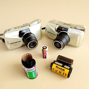 奥林巴斯U2zoom80胶片相机U35 70mm胶卷相机口袋机傻瓜胶片照相机