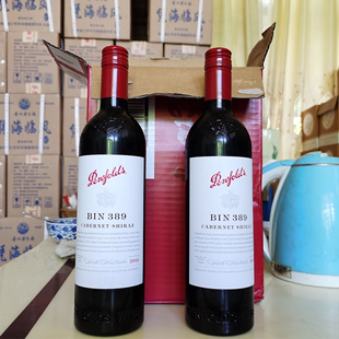 奔富bin389赤霞珠干红澳大利亚葡萄酒整箱2018年澳洲原瓶进口红酒