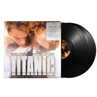 泰坦尼克号 LP黑胶唱片12寸唱盘 正版 电影原声带 TITANIC 2LP