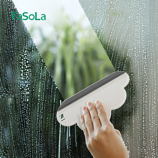 FaSoLa擦玻璃神器家用云朵刮水板浴室镜子除雾台面刮板清洁刮水器